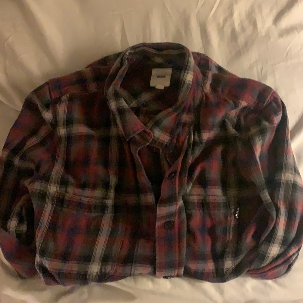 Vans size small flannel